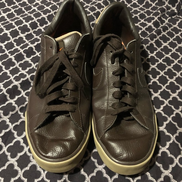 Nike 2010 Classic Sweet Leather 318333-202 Chocolate Brown Sneakers Mens Sz 11.5 - Picture 9 of 16
